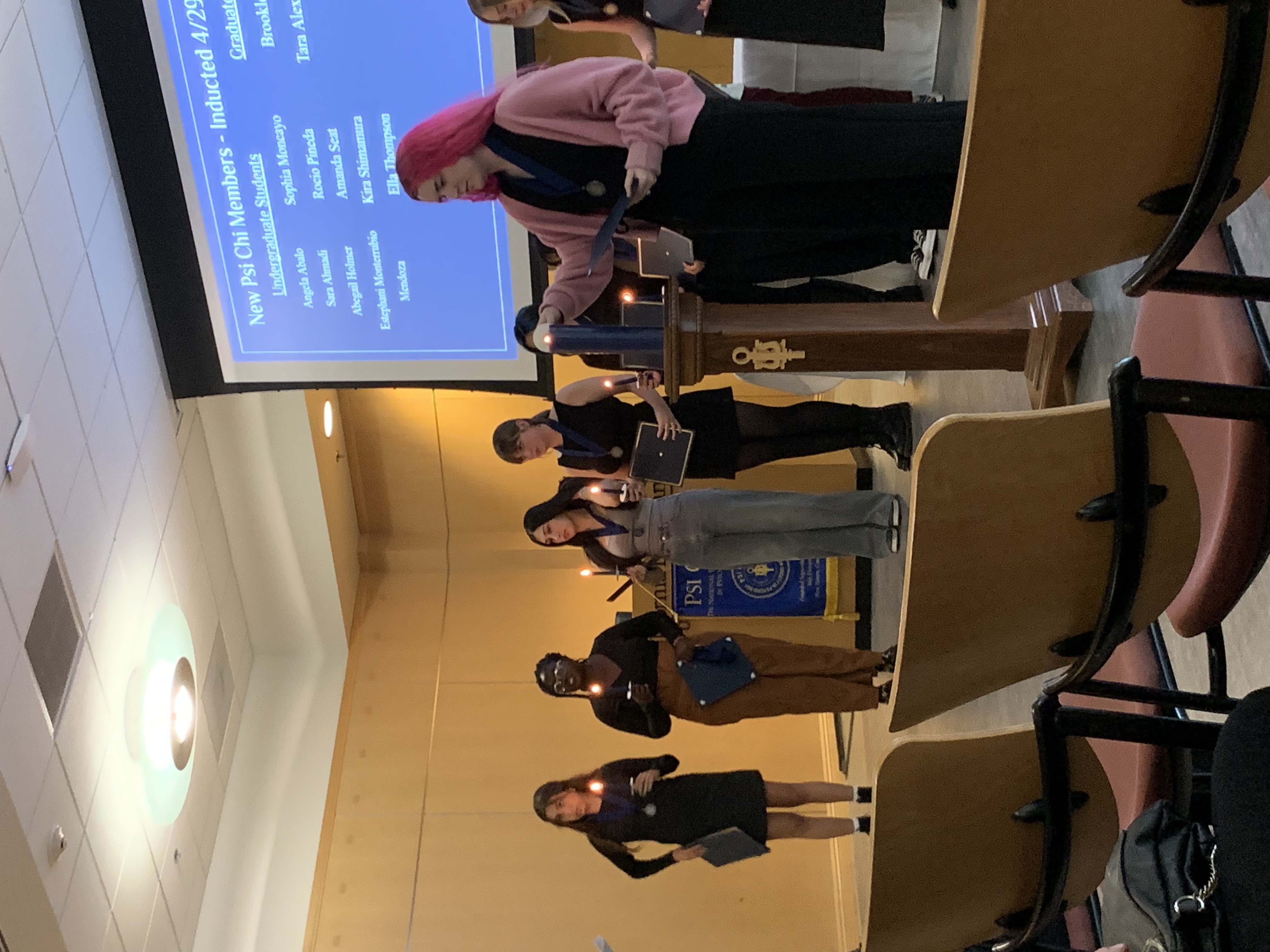 Psi Chi Candle Lighting 2025