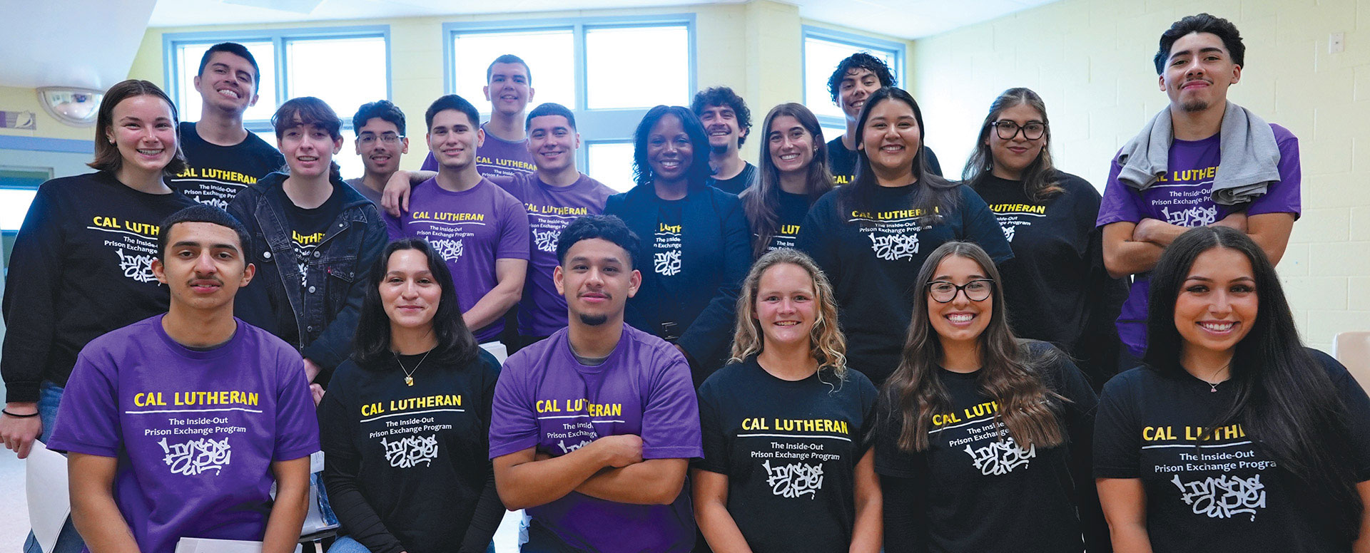 Students in the Inside-Out program