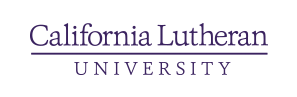 California Lutheran University (logo in purple on white background)
