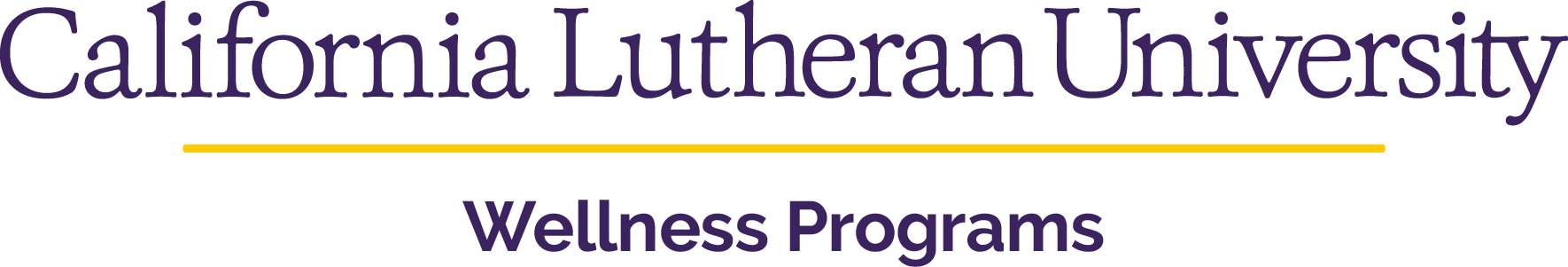 California Lutheran University / Wellness Programs