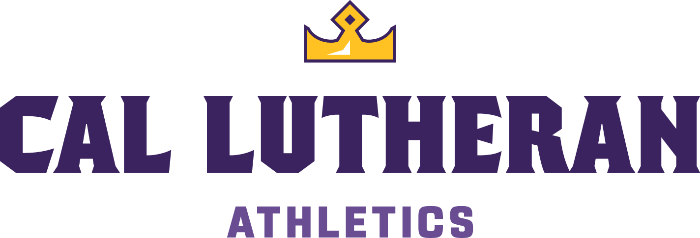 Cal Lutheran Athletics Lockup with Crown