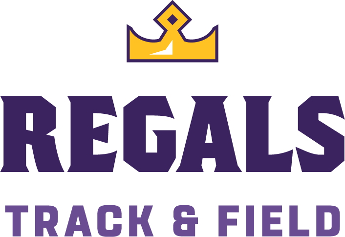 Regals Track and Field Lockup with Crown